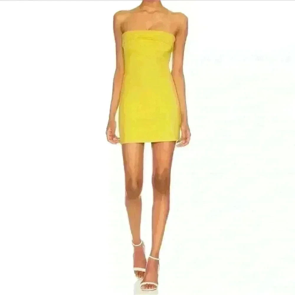 NWT! Superdown Annabelle Strapless Mini Dress - Picture 3 of 12